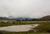 les nuages recouvrent le Torres del Paine