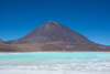 la laguna Verde avec le volcan Licancabur