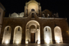 Une église by night à Matera