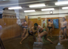 Entrainement de Sumo, vue de la ruelle