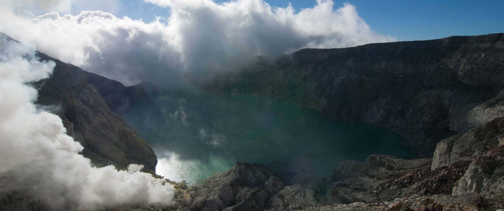 le cratère du Kawah Ijen