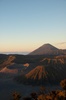 premières lueurs sur le Bromo 