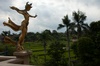 Vue depuis le musée Blanco à Ubud