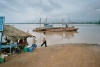barge sur le Mekong