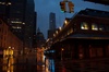 sur les quais de manhattan pendant Sandy