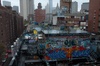 graffitis et tags depuis manhattan bridge