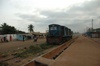 le train dans le quartier de Be Kpota
