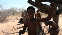 les San du désert du Kalahari