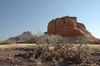 paysage sur la route de Twyfelfontein