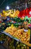 un marché coloré